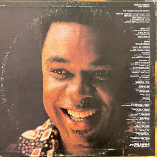 Freddie Hubbard - High Energy (LP, Album) (Very Good Plus (VG+))