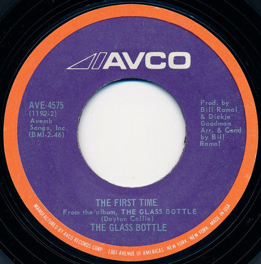 The Glass Bottle - I Ain't Got Time Anymore (7", 45 RPM, Single, Styrene) (Very Good (VG))