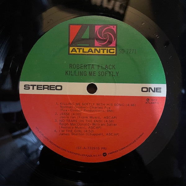 Roberta Flack - Killing Me Softly (LP, Album, RE) (Very Good (VG))