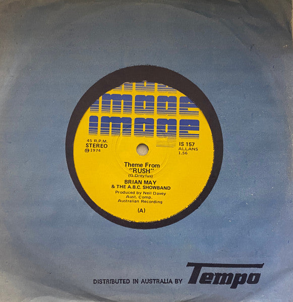 Brian May, The ABC Showband - Theme From "Rush" (7", 45 RPM, Single) (Very Good (VG))