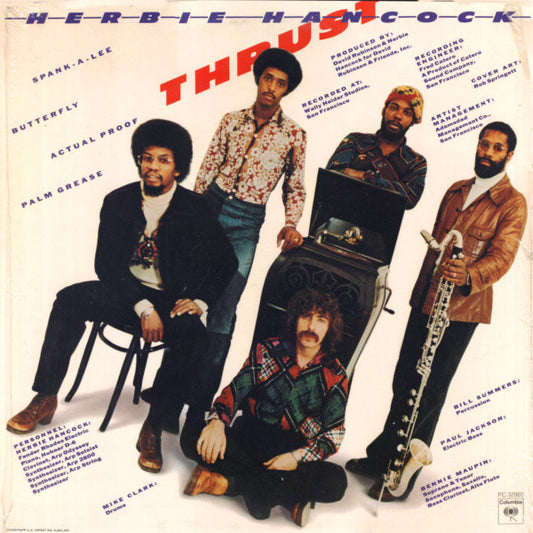 Herbie Hancock - Thrust (LP, Album, Stereo) (Very Good (VG))