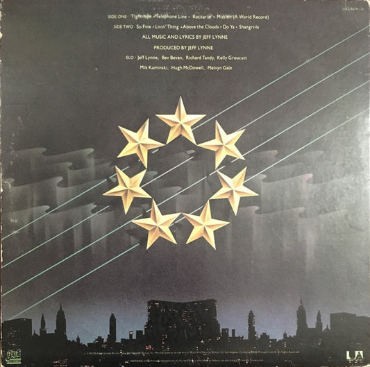 Electric Light Orchestra : A New World Record (LP, Album, Pit)