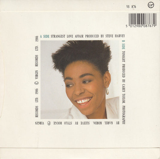 Carroll Thompson - Strangest Love Affair (7", 45 RPM) (Very Good (VG))