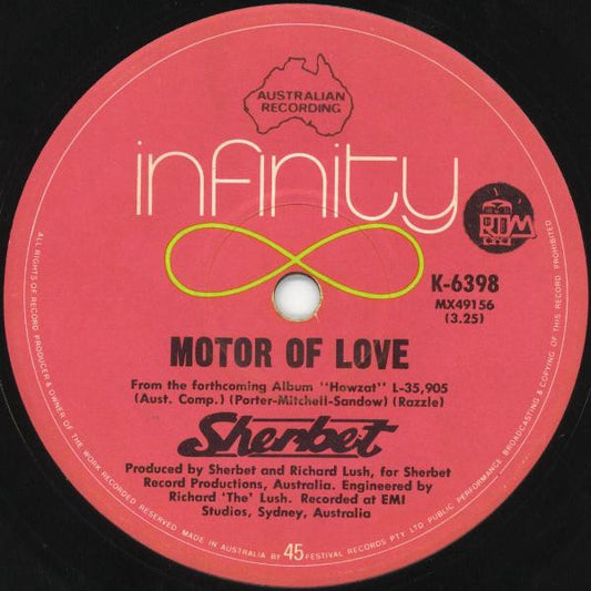 Sherbet - Howzat (7", 45 RPM, Single) (Very Good (VG))