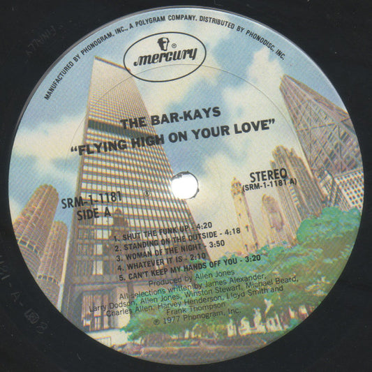 Bar-Kays - Flying High On Your Love (LP, Album) (Good Plus (G+))