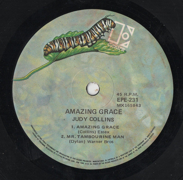 Judy Collins - Amazing Grace (7", 45 RPM) (Very Good (VG))