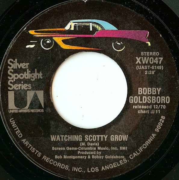 Bobby Goldsboro - I'm A Drifter / Watching Scotty Grow (7", 45 RPM, Single, RE) (Very Good (VG))