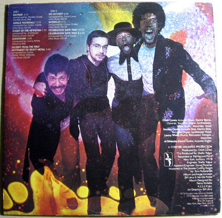 Return To Forever, Chick Corea - No Mystery (LP, Album, Stereo) (Very Good (VG))