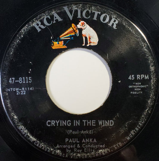 Paul Anka - Love (Makes The World Go 'Round) (7", 45 RPM, Single) (Very Good (VG))
