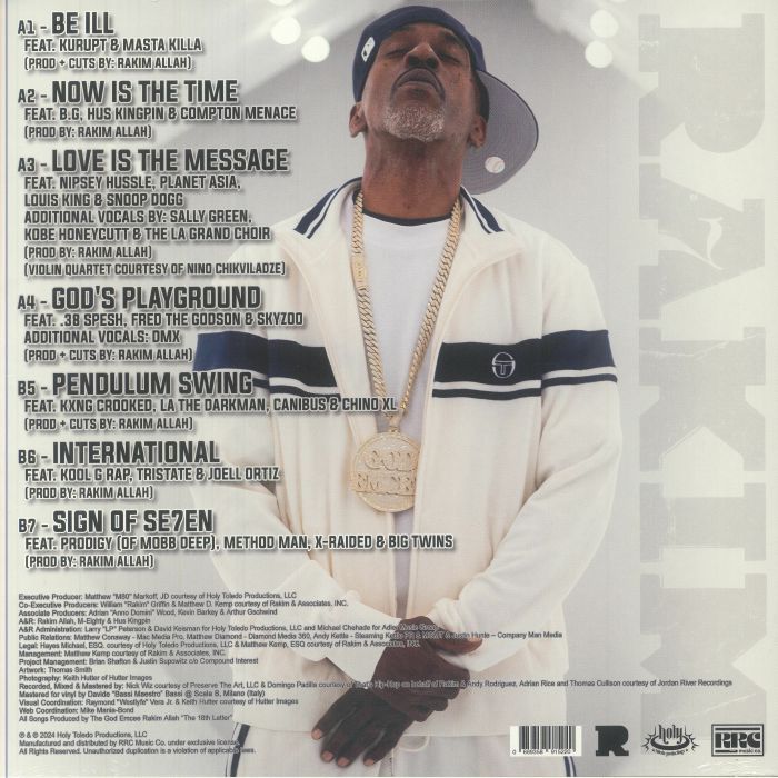 RAKIM - G.O.D.s Network - Reb7rth (LP) (Mint (M))