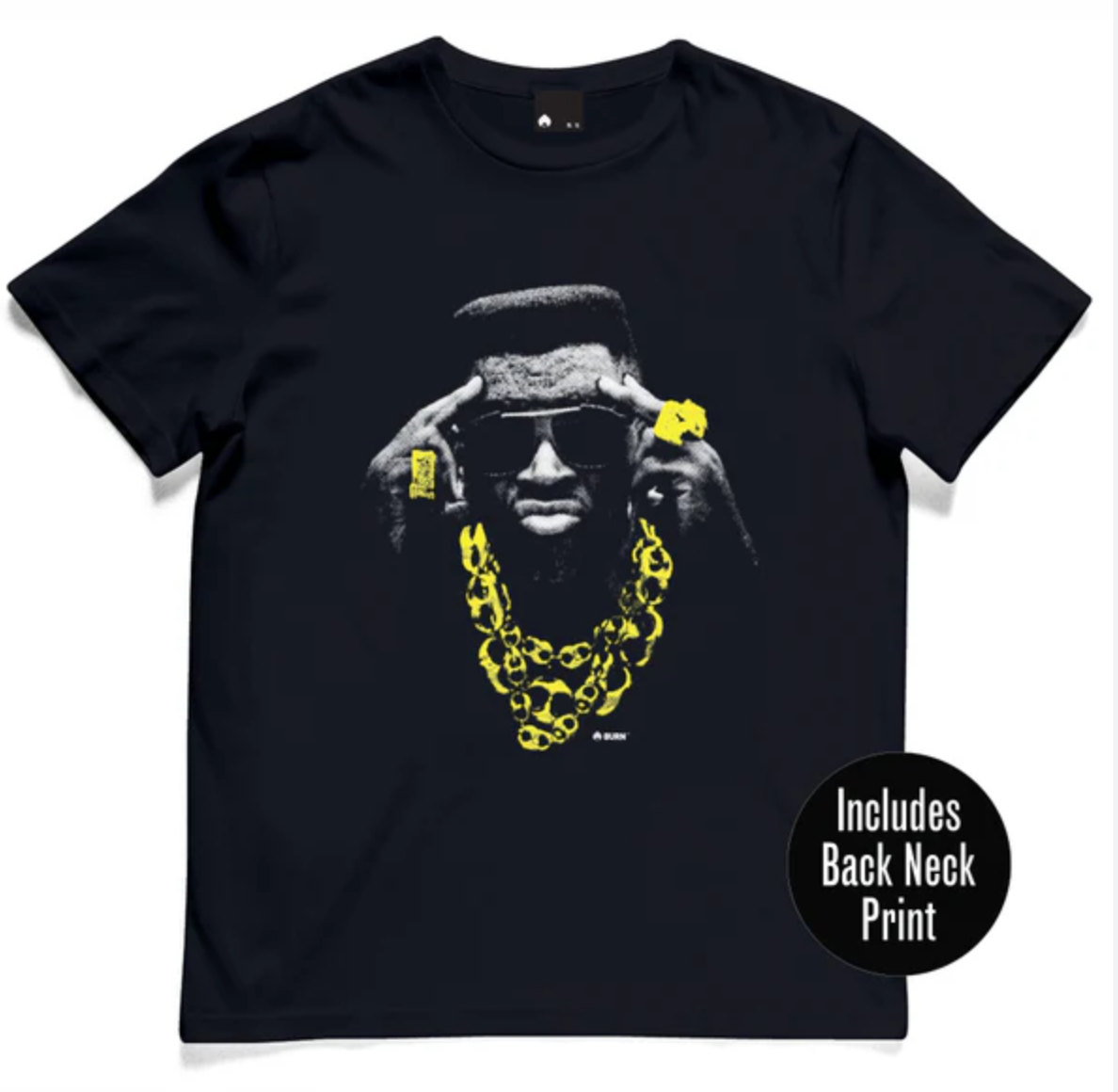 Burn - STEP TO ME T-shirt (Black)