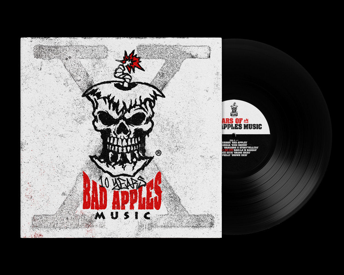 Various - Bad Apples Music 10th Anniversary Compilation (LP, Comp, Stereo) (Mint (M))