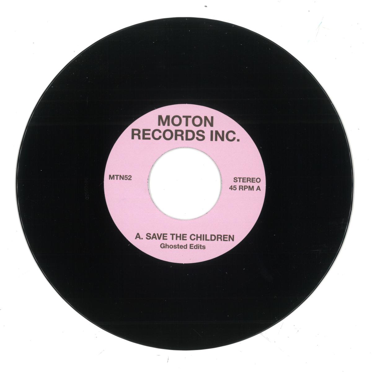 Moton Records Inc - Ghosted Edits (7")