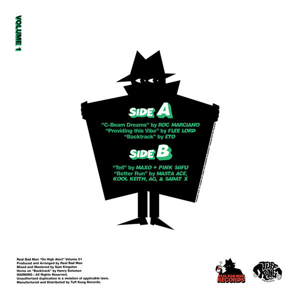 Real Bad Man : On High Alert Volume 1 (12", MiniAlbum)