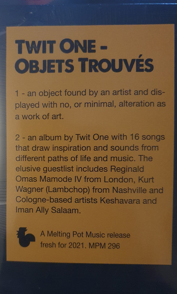 Twit One : Objets Trouvés (LP, Album)