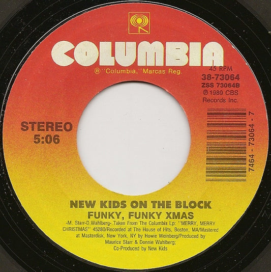 New Kids On The Block : This One's For The Children (7", Single, Styrene, Car)