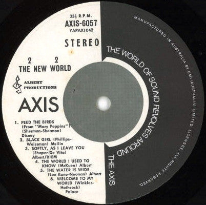 New World (3) : Welcome To My World (LP, RE)
