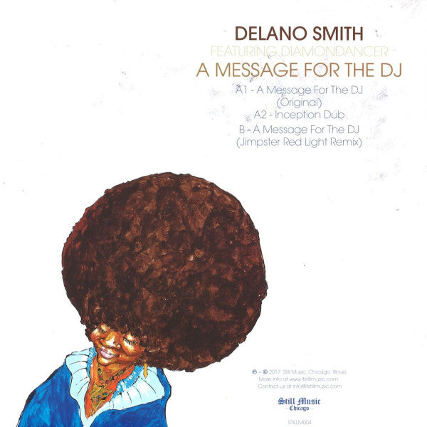 Delano Smith Featuring Diamondancer : A Message For The DJ (12", RE)
