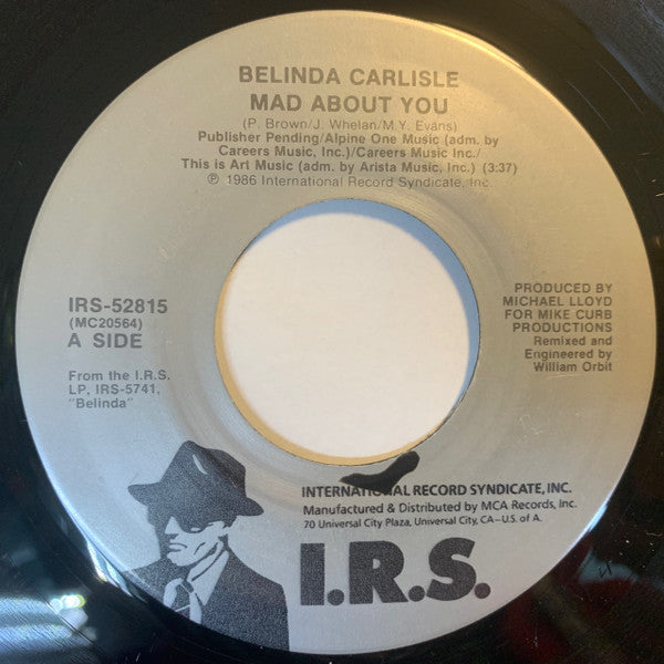 Belinda Carlisle : Mad About You  (7", Single)