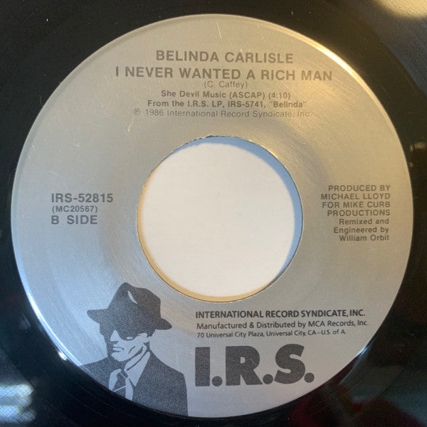 Belinda Carlisle : Mad About You  (7", Single)