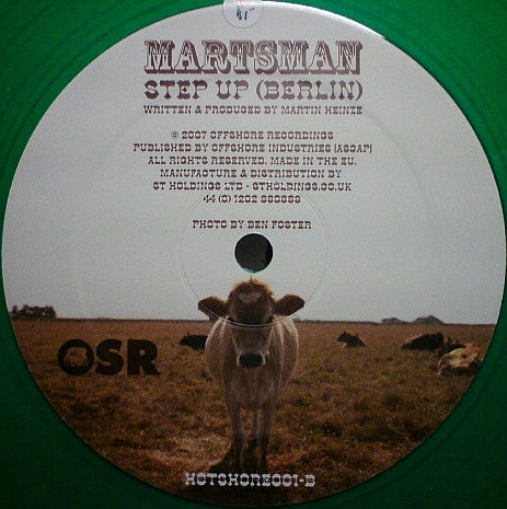 Scuba (4) / Martsman : Braille Diving / Step Up (Berlin) (12", Gre)