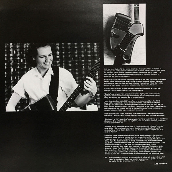 Lee Ritenour : Earth Run (LP, Album, Promo)
