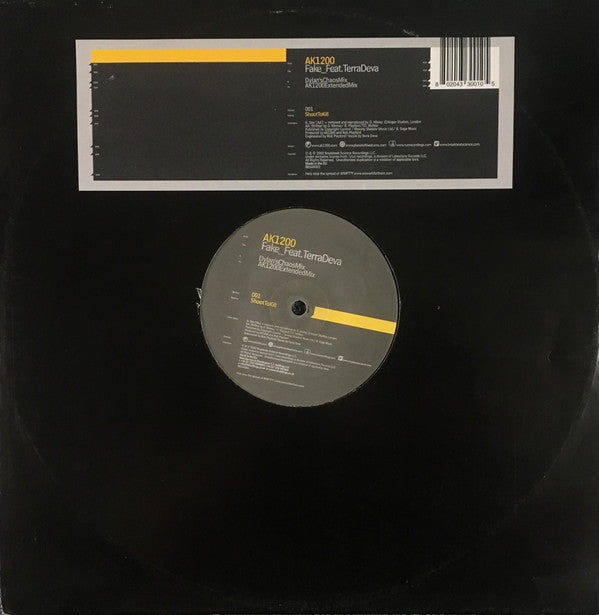 AK1200 Feat. TerraDeva* : Fake (12")