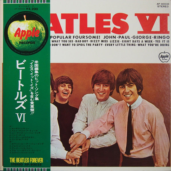 The Beatles : Beatles VI (LP, Album, Gat)