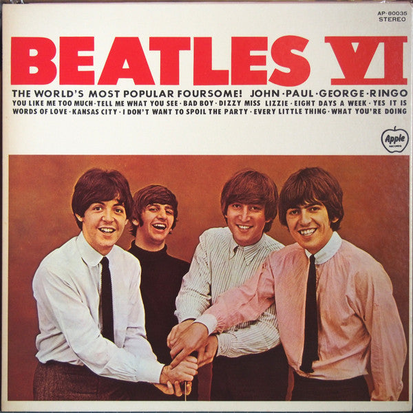 The Beatles : Beatles VI (LP, Album, Gat)