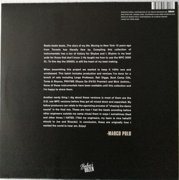 Marco Polo (3) : Baker's Dozen (LP, Album)