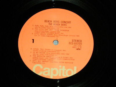 The Beach Boys = ビーチ・ボーイズ* : Concert = ビーチ・ボーイズ・コンサート (LP, Album, RE)