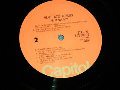 The Beach Boys = ビーチ・ボーイズ* : Concert = ビーチ・ボーイズ・コンサート (LP, Album, RE)