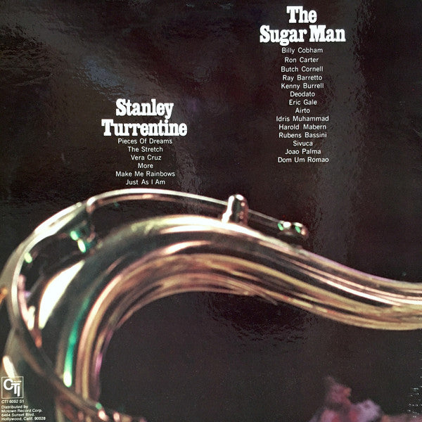Stanley Turrentine : The Sugar Man (LP, Album, Gat)