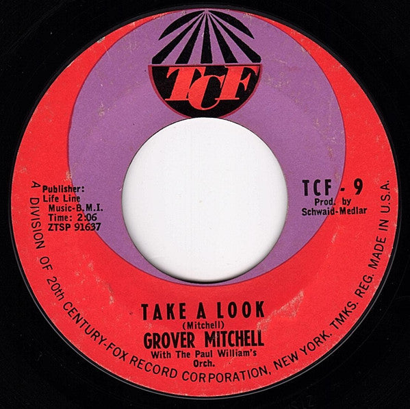 Grover Mitchell (2) With The Paul William's Orch.* : What Happened To You / Take A Look (7")