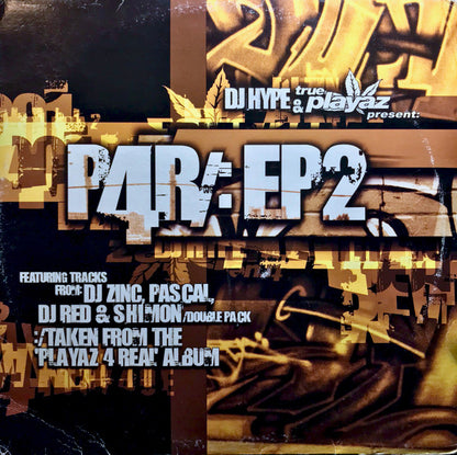 Various : Playaz 4 Real EP 2 (2x12", EP)