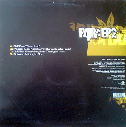 Various : Playaz 4 Real EP 2 (2x12", EP)