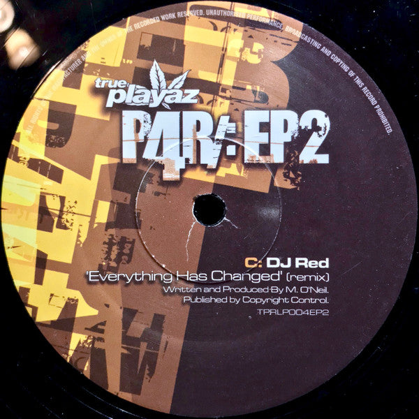 Various : Playaz 4 Real EP 2 (2x12", EP)