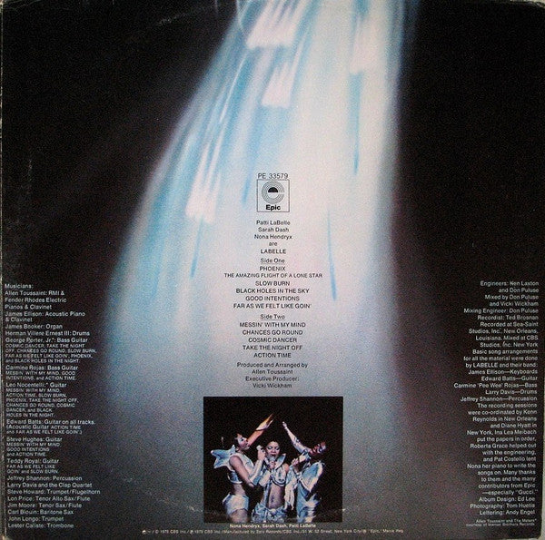 LaBelle : Phoenix (LP, Album, San)