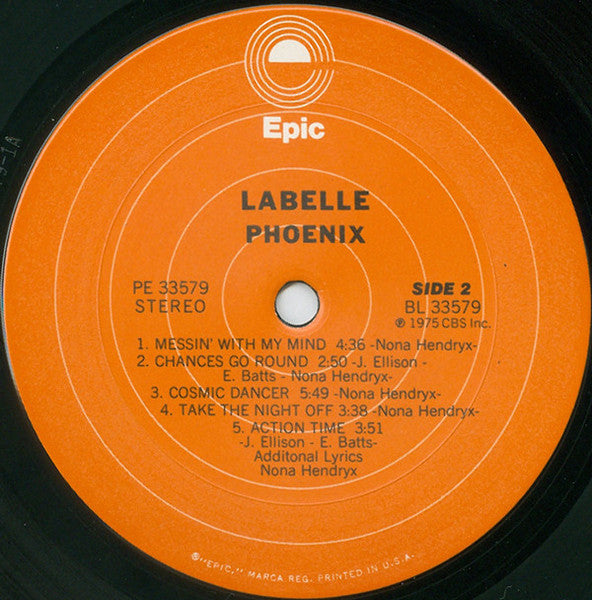 LaBelle : Phoenix (LP, Album, San)