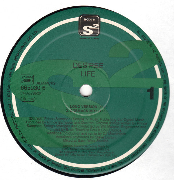 Des'ree : Life (12")