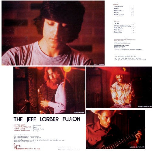 The Jeff Lorber Fusion : The Jeff Lorber Fusion (LP, Album, RE)