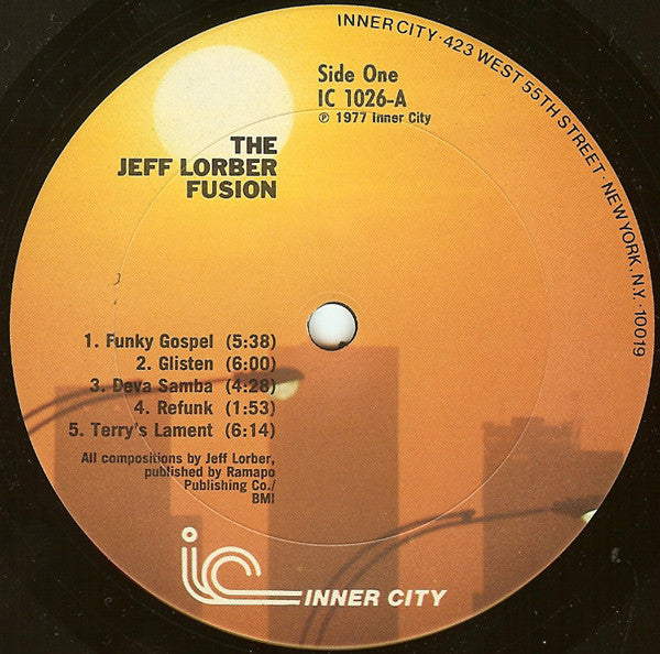 The Jeff Lorber Fusion : The Jeff Lorber Fusion (LP, Album, RE)