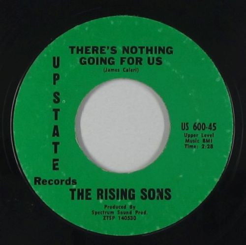 Tony Galla & The Rising Sons : There's Nothing Going For Us / I'm Feeling Down (7")