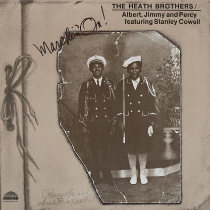 The Heath Brothers : Marchin' On! (LP, Album, RE)