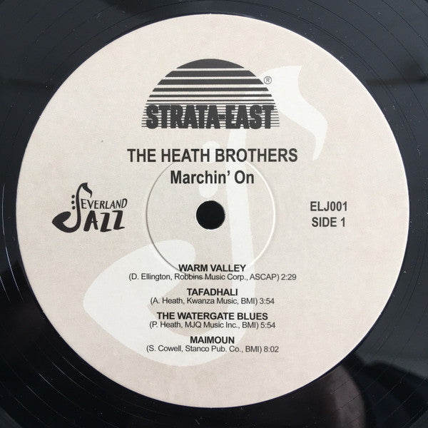 The Heath Brothers : Marchin' On! (LP, Album, RE)