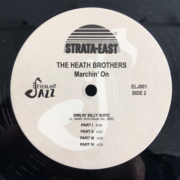 The Heath Brothers : Marchin' On! (LP, Album, RE)