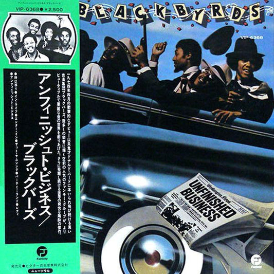 The Blackbyrds : Unfinished Business (LP, Album, Gat)