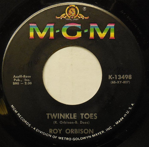 Roy Orbison : Twinkle Toes (7", Single, Sou)