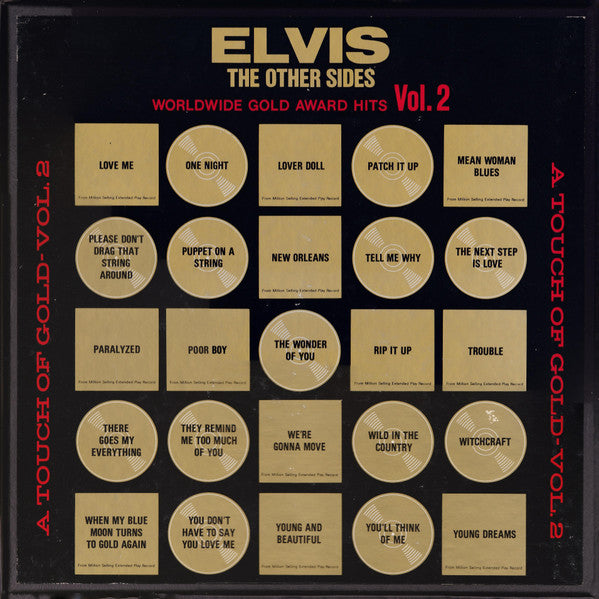 Elvis Presley : The Other Sides - Worldwide Gold Award Hits - Vol. 2 (4xLP, Comp, Mono + Box)