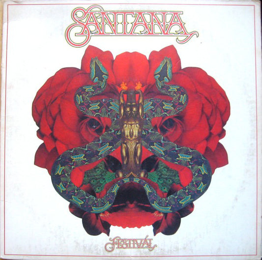 Santana : Festivál (LP, Album, Pit)